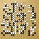 Board position at the end of game WAGC 2024 - Round 7 - Game 5: Daniel Gourdeau vs Jia-Cheng Tan
