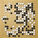 Board position at the end of game WAGC 2024 - Round 7 - Game 7: Wei-Jie Teh vs Johannes Obenaus