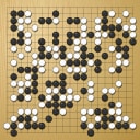Board position at the end of game WAGC 2025 - Round 1 - Game 3: Yu-Cheng Lai vs Lukas Podpera