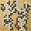Board position at the end of game WAGC 2025 - Round 2 - Game 8: Helcio Alexandre Pacheco vs Cezary Czernecki