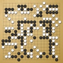 Board position at the end of game WAGC 2025 - Round 2 - Game 7: Marcello Poltronieri vs Shou-Wei Lee