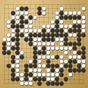 Board position at the end of game WAGC 2025 - Round 2 - Game 4: Olli Hella vs In-Hang Sam