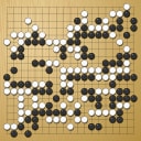 Board position at the end of game WAGC 2025 - Round 3 - Game 3: Alan Huang vs Sawoo Kim
