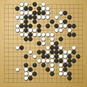 Board position at the end of game WAGC 2025 - Round 3 - Game 4: Chahine Koleejan vs Yu-Cheng Lai