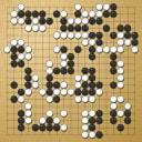 Board position at the end of game WAGC 2025 - Round 3 - Game 8: Helcio Alexandre Pacheco vs Marcello Poltronieri