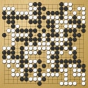 Board position at the end of game WAGC 2025 - Round 4 - Game 2: Yu-Cheng Lai vs Sawoo Kim