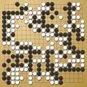 Board position at the end of game WAGC 2025 - Round 6 - Game 4: Cezary Czernecki vs In-Hang Sam