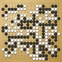 Board position at the end of game WAGC 2025 - Round 7 - Game 3: Benjamin Drean-Guenaizia vs Yu-Cheng Lai