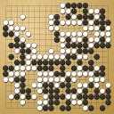 Board position at the end of game WAGC 2025 - Round 7 - Game 2: Nai-San Chan vs Sawoo Kim
