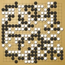 Board position at the end of game WAGC 2025 - Round 8 - Game 1: Yu-Cheng Lai vs Tianfang Ma