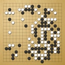 Board position at the end of game WAGC 2026 - Round 1 - Game 2: Lars Kristensen vs Hyo Ka