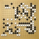 Board position at the end of game WAGC 2026 - Round 2 - Game 9: Nai-San Chan vs Reem Ben-David