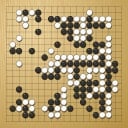 Board position at the end of game WAGC 2026 - Round 3 - Game 23: Miguel-Angel Yabrudes vs Mendsaikhan Boldbaatar