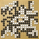 Board position at the end of game WAGC 2026 - Round 3 - Game 1: Yu Fu vs Nai-San Chan