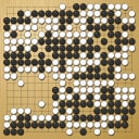 Board position at the end of game WAGC 2026 - Round 4 - Game 19: Byoung-Ju Lee vs David Bofinger
