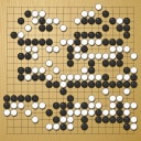 Board position at the end of game WAGC 2026 - Round 4 - Game 16: Reem Ben-David vs Justin Teng