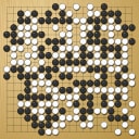 Board position at the end of game WAGC 2026 - Round 4 - Game 10: Rob van Zeijst vs In-Hang Sam