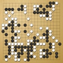 Board position at the end of game WAGC 2026 - Round 4 - Game 9: Sverre Haga vs Ulas Oren
