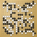 Board position at the end of game WAGC 2026 - Round 5 - Game 12: Savva Antonjuk vs Dmytro Bogatskyy