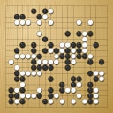 Board position at the end of game WAGC 2026 - Round 5 - Game 1: Yu Fu vs Yen Yu Cheng