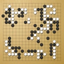 Board position at the end of game WAGC 2026 - Round 6 - Game 17: Arnaud Pilet vs Justin Teng