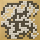 Board position at the end of game WAGC 2026 - Round 6 - Game 4: Yuze Xing vs Yi Han Chen