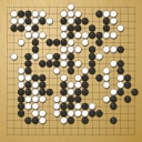 Board position at the end of game WAGC 2026 - Round 7 - Game 7: Hyeonseok Kim vs Qi-you Wu