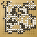Board position at the end of game WAGC 2026 - Round 8 - Game 23: Lars Kristensen vs Fernando Goncalves