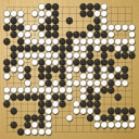 Board position at the end of game WAGC 2026 - Round 8 - Game 26: Miguel-Angel Yabrudes vs Quan Sun