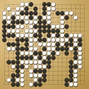Board position at the end of game WAGC 2026 - Round 8 - Game 14: Peter Neubauer vs In-Hang Sam